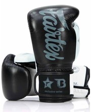 Fairtex x Booster Kickboxing Gloves FXB BG V2 Black White