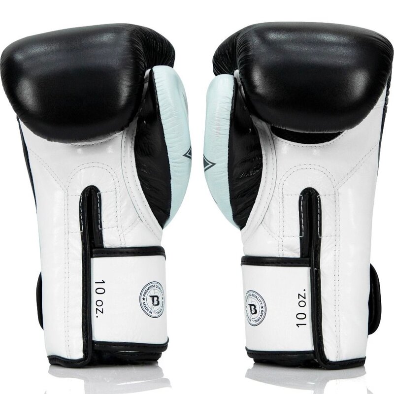 Fairtex Fairtex x Booster Kickboxing Gloves FXB BG V2 Black White Grey