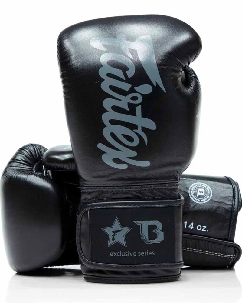 Fairtex Fairtex x Booster Kickboxing Gloves FXB BG V2 Black