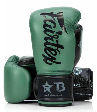 Fairtex Fairtex x Booster FXB Boxing Gloves Green/Black