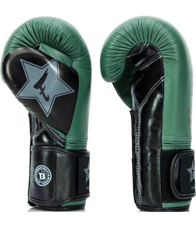 Fairtex x Booster FXB Boxhandschuhe Grün/Schwarz - Muay Thai & Kickboxen