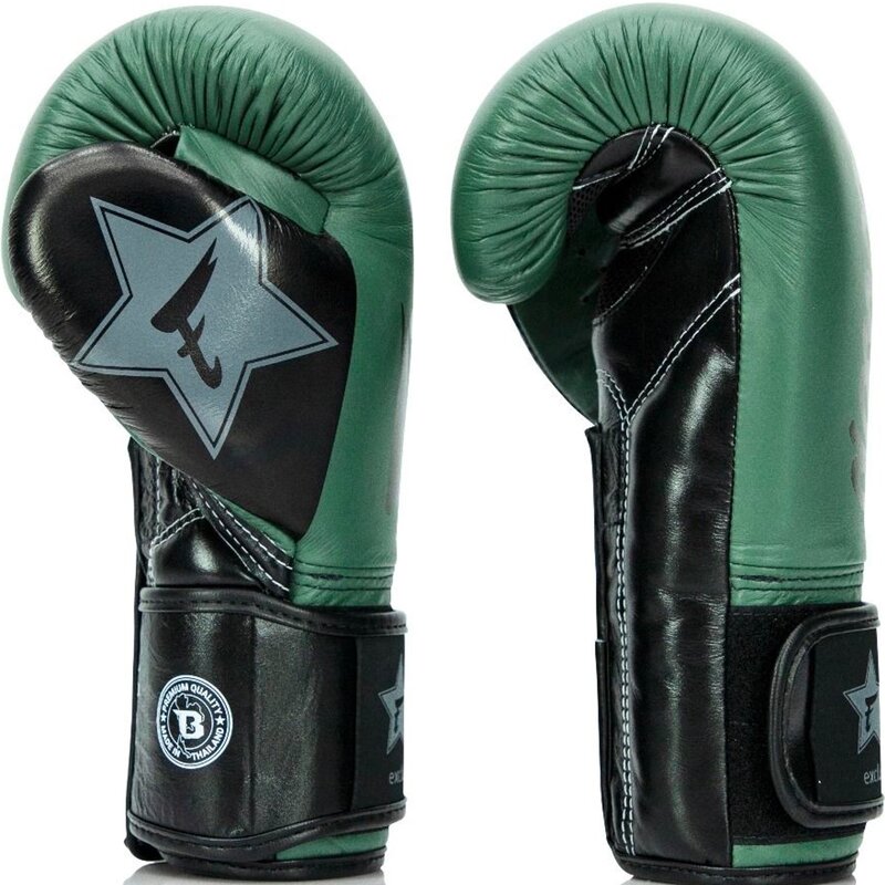 Fairtex Fairtex x Booster Kickbox Handschuhe FXB BG V2 Grün Schwarz