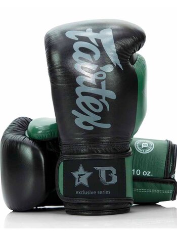 Fairtex Fairtex x Booster Boxing Gloves FXB BG V2 Black Green