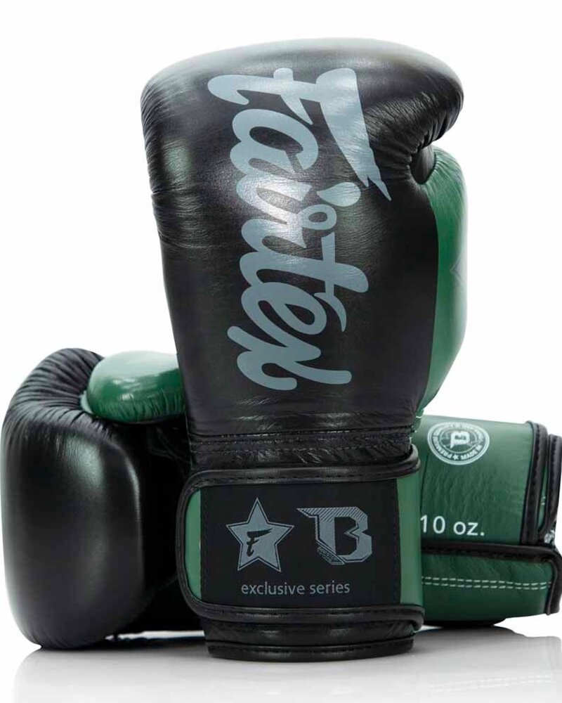 Fairtex Fairtex x Booster Boxing Gloves FXB BG V2 Black Green