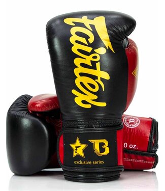 Fairtex Fairtex x Booster Boxhandschuhe FXB BG V2 Schwarz Rot Gold