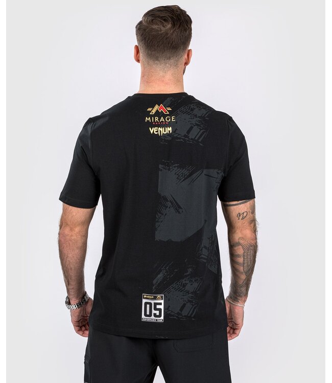 Venum x Mirage T-Shirt Cotton Black Gold
