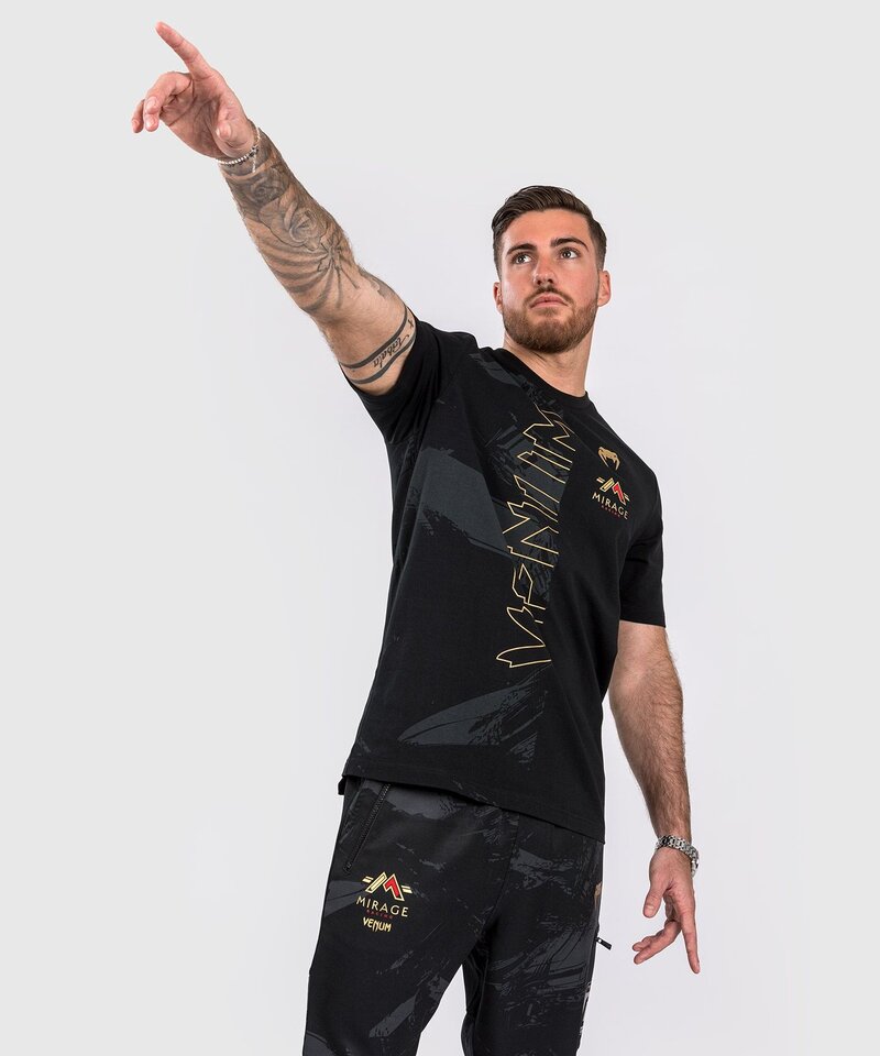 Venum Venum x Mirage T-Shirt Cotton Black Gold