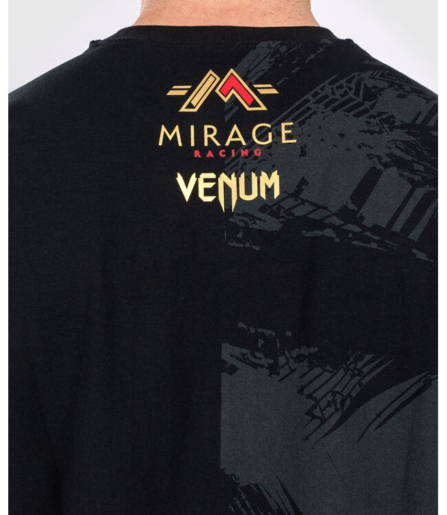 Venum x Mirage T-shirt Katoen Zwart Goud