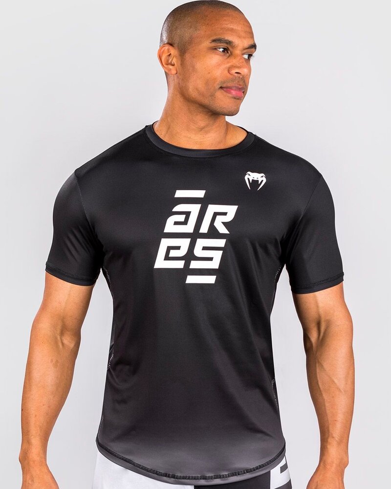 Venum Venum x Ares Dry Tech T-Shirt Schwarz Weiß