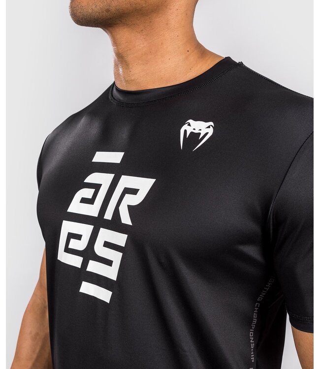 Venum x Ares Dry Tech T-Shirt Black White