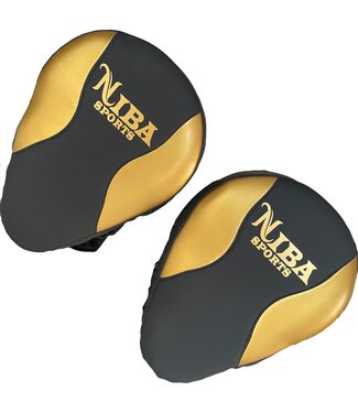 Torque Niba Sports Hand Pads Pu Leather Black Gold