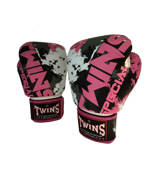Twins Muay Thai Boxing Gloves Candy Pink FBGVL3-61