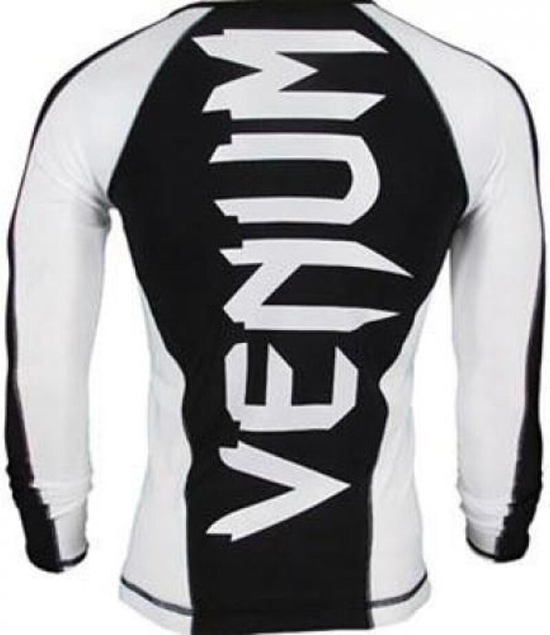 Venum Venum Giant Rashguard L/S Black White