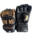 PunchR™ Electric MMA Handschuhe 4 OZ PU Schwarz Gold
