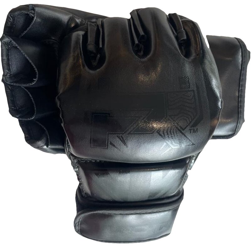 PunchR™  PunchR™ Electric MMA Handschuhe 4 OZ PU Schwarz Schwarz