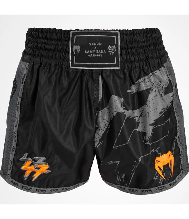 Venum Venum S47 Muay Thaï Kickboxing Shorts Black Orange