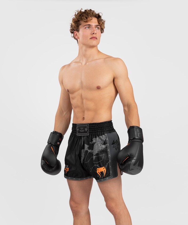 Venum Venum S47 Muay Thai Kickboks Short Zwart Oranje