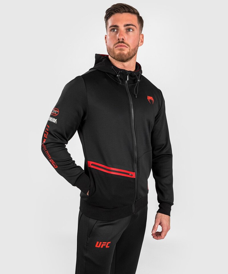 UFC x Venum Adrenaline Fight Week Men's Zip Hoodie Black