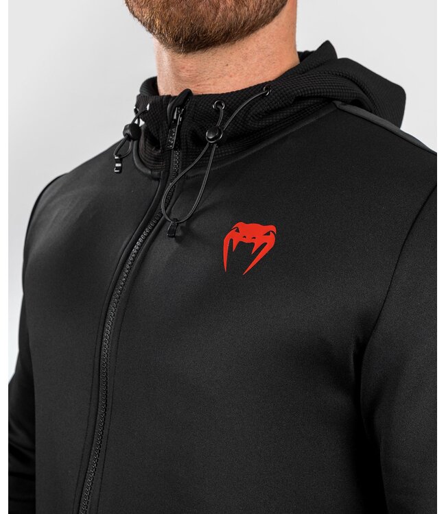 UFC UFC x Venum Adrenaline Fight Week Hoody mit Zipper Schwarz