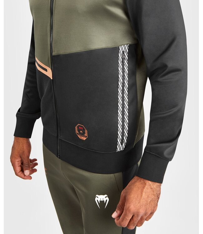 UFC x Venum Adrenaline Fight Week Hoodie Khaki Bronze