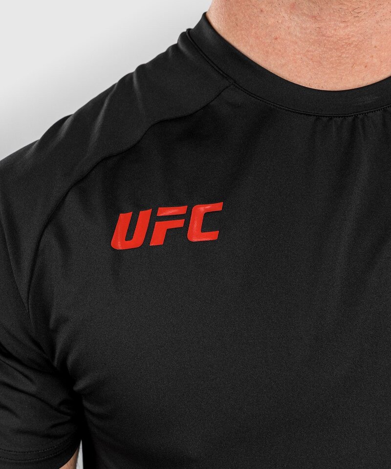 UFC | Venum UFC x Venum Adrenaline Fight Week Dry-Tech T-Shirt Schwarz