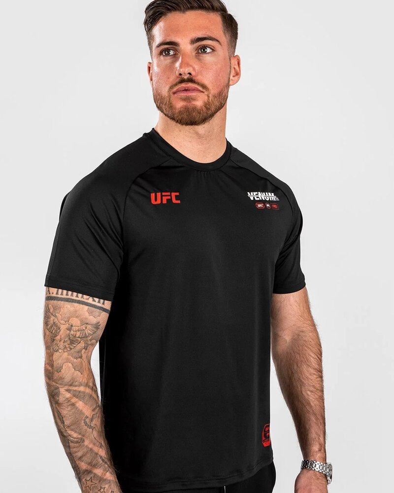 UFC | Venum UFC x Venum Adrenaline Fight Week Dry-tech T-Shirt Black