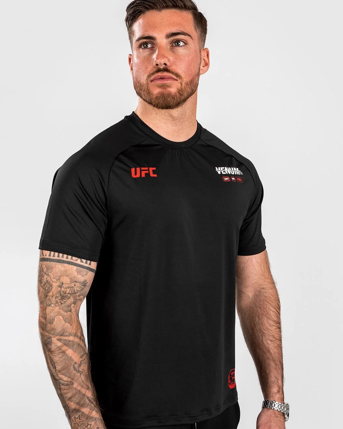 UFC x Venum Adrenaline Fight Week Dry-tech T-Shirt Black