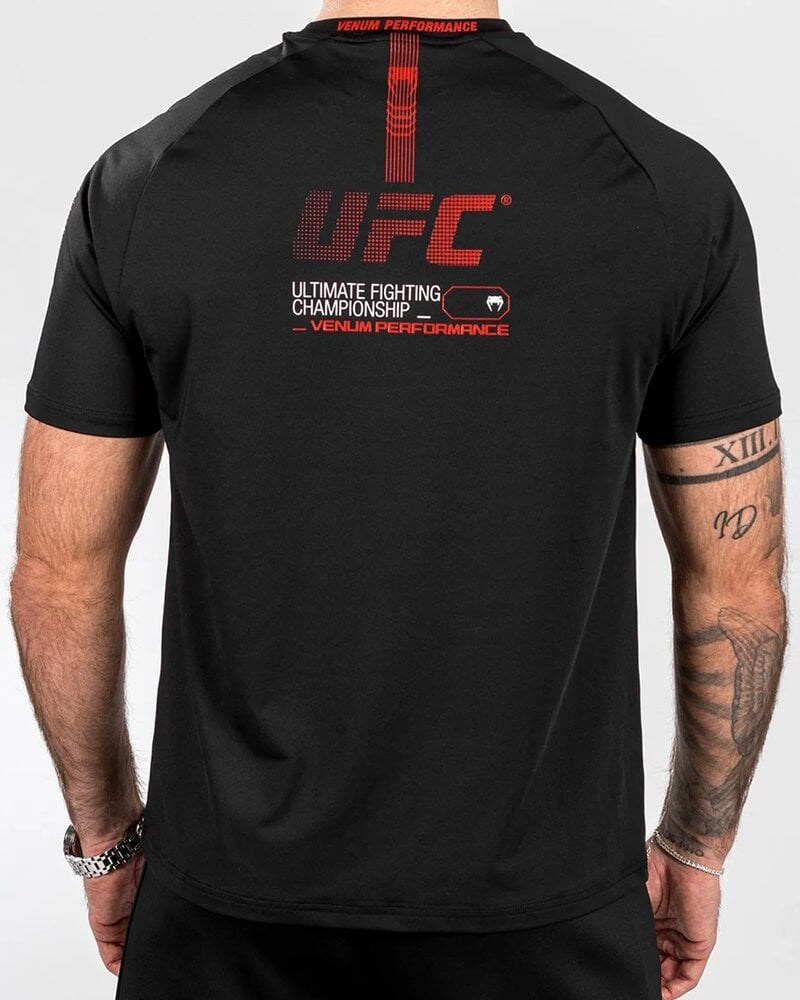 Venum Men's UFC Adrenaline Fight Week Dry-tech T-Shirt Black : :  Sports & Outdoors