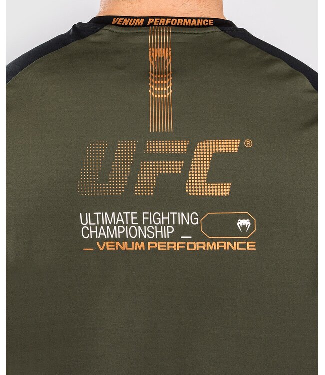 UFC UFC x Venum Adrenaline Fight Week Dry-tech T-Shirt Khaki Bronze