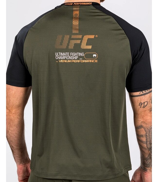 UFC UFC x Venum Adrenaline Fight Week Dry-tech T-Shirt Khaki Bronze