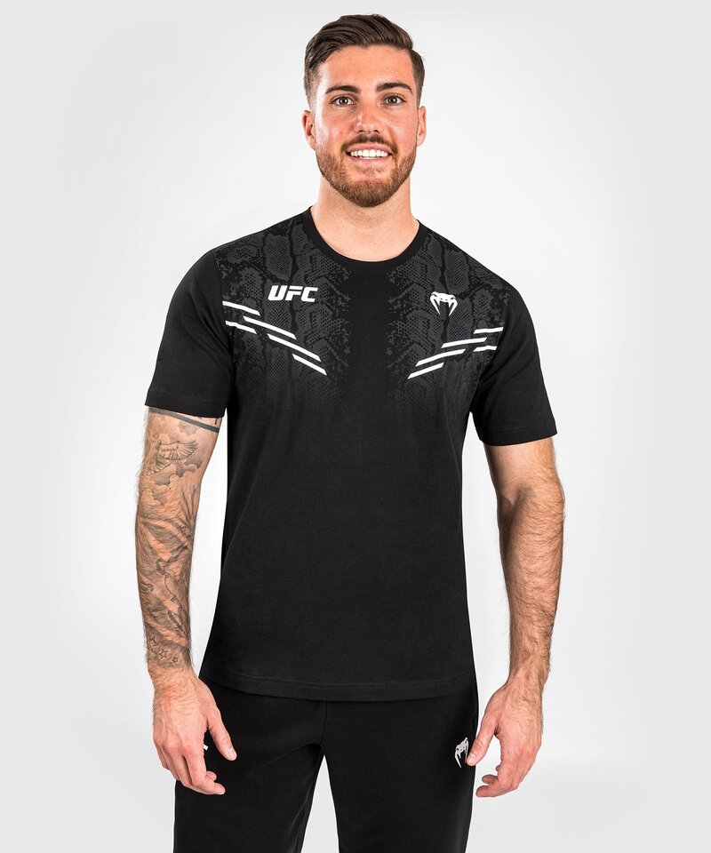 UFC x Venum Adrenaline Replica T-Shirt Black - FIGHTWEAR SHOP EUROPE