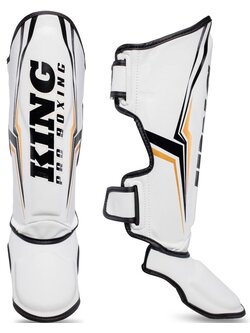 King Pro Boxing King Pro Boxing Shinguards KPB/SGL THOR White
