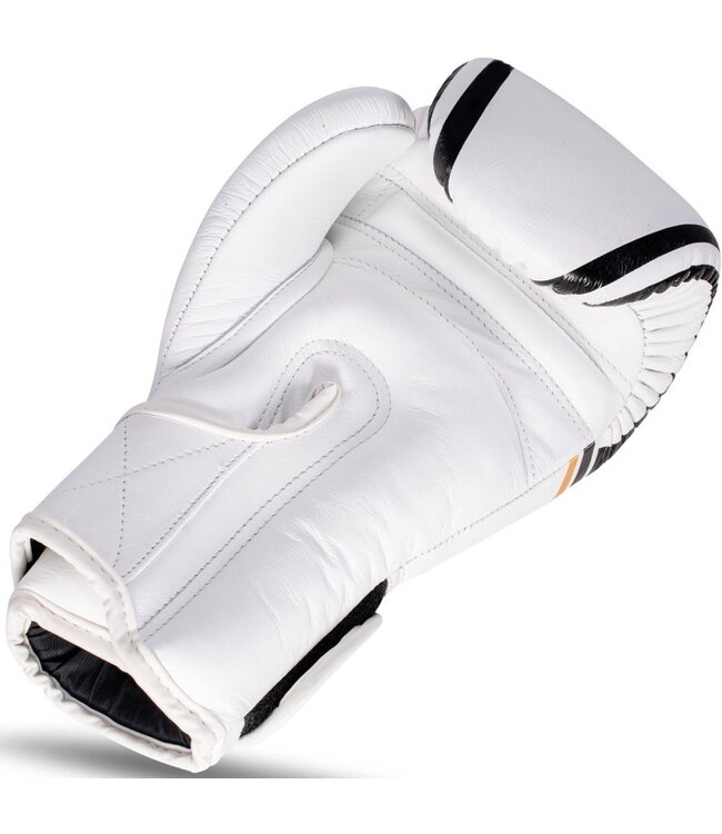 King Pro Boxing Kickboks Handschoenen KPB/BG THOR Leer Wit