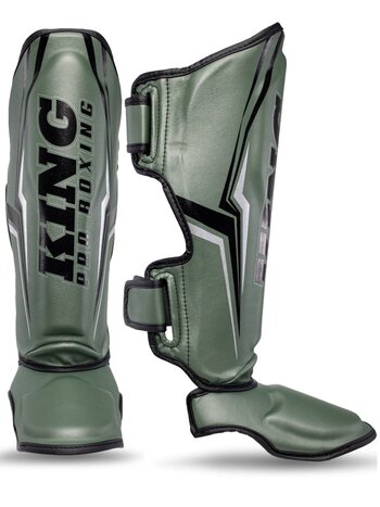 King Pro Boxing King Pro Boxing Shinguards KPB/SGL THOR Green