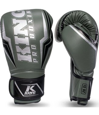 King Pro Boxing King Pro Boxing Boxing Gloves KPB/BG THOR Leather Green