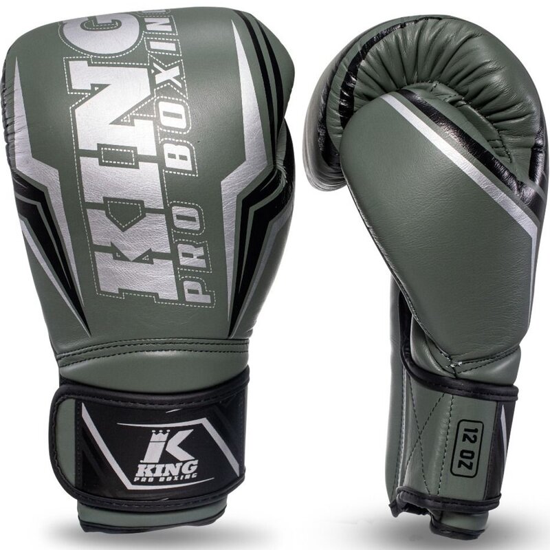 King Pro Boxing King Pro Boxing Boxhandschuhe KPB/BG THOR Leder Grün