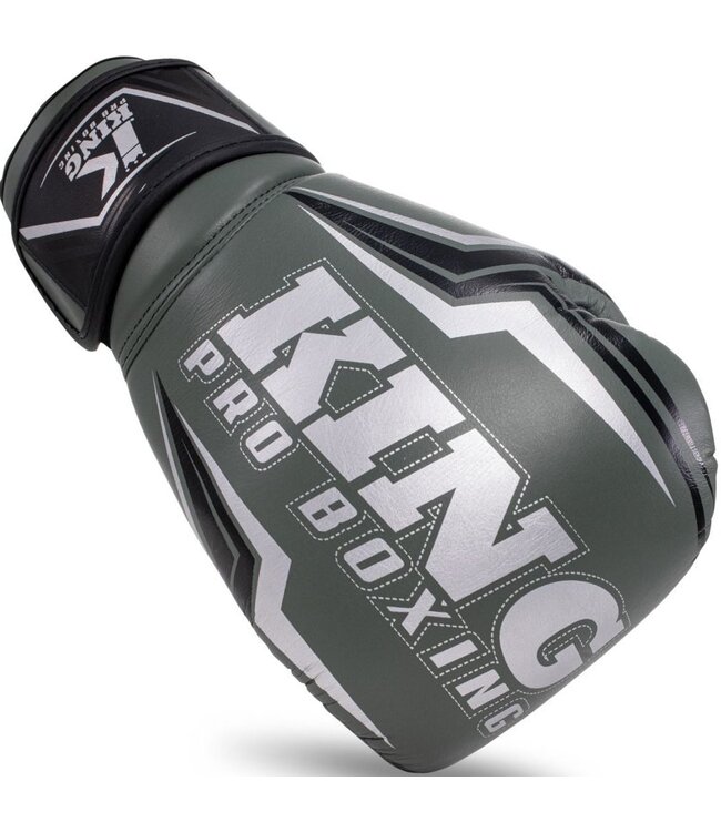King Pro Boxing Bokshandschoenen KPB/BG THOR Leer Groen