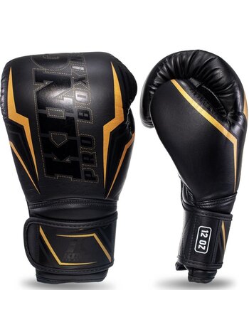 King Pro Boxing King Pro Boxing Boxing Gloves KPB/BG THOR Leather Black