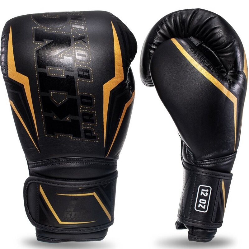 King Pro Boxing King Pro Boxing Boxhandschuhe KPB/BG THOR Leder Schwarz