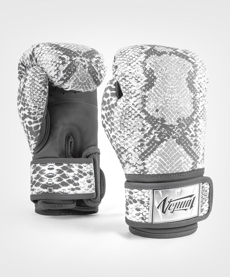 Venum Venum Witte Snake Kickboks Bokshandschoenen