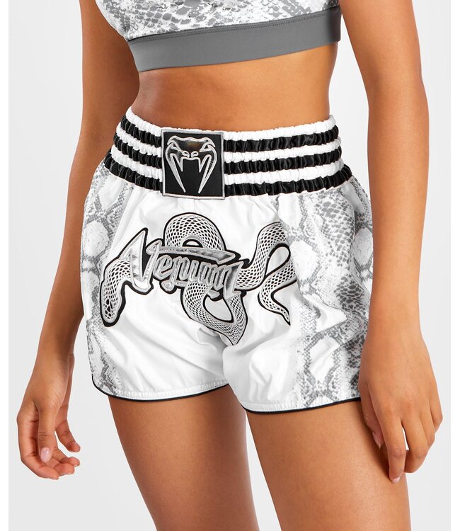 Venum White Snake Muay Thai Kickbox-Shorts