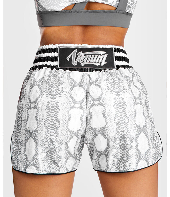 Venum White Snake Muay Thai Kickbox-Shorts