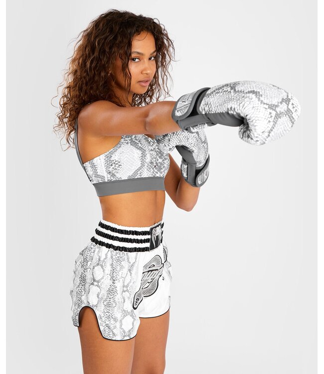 Venum White Snake Muay Thai Kickbox-Shorts