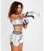 Venum White Snake Muay Thai Kickboks Short