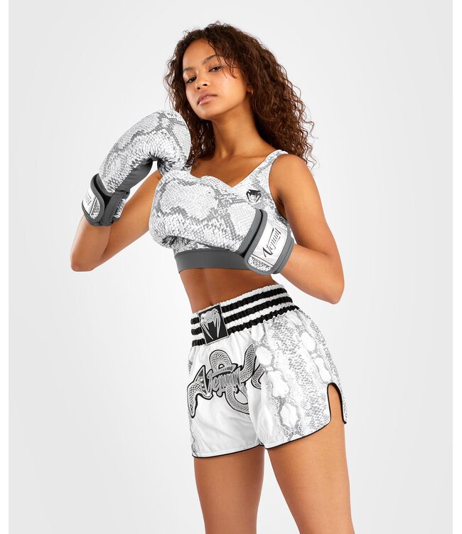 Venum Venum White Snake Muay Thai Kickbox-Shorts