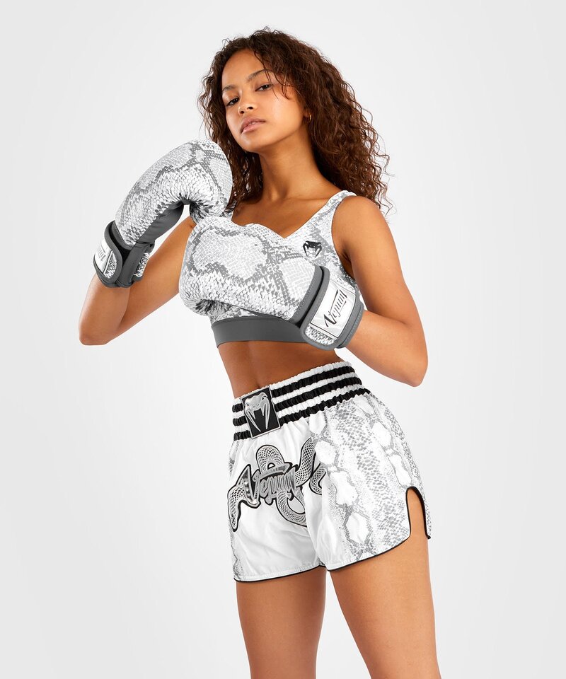 Venum Venum White Snake Muay Thai Kickboks Short