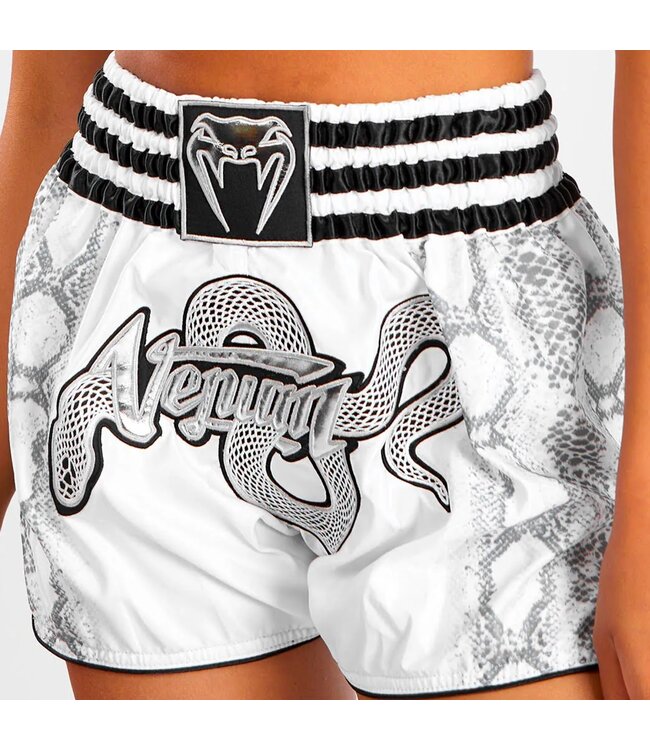 Venum Venum White Snake Muay Thai Kickbox-Shorts