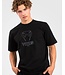 Venum Classic T-Shirt Baumwolle Schwarz Reflektierend
