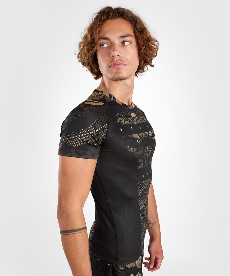 Venum Venum Gorilla Jungle Rash Guard Black Sand