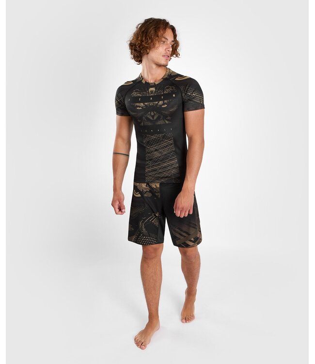 Venum Venum Gorilla Jungle Rash Guard Zwart Zand